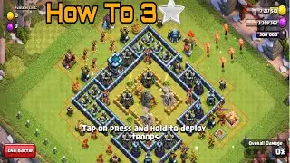 How to 3 star a Hog Mountain Challenge?-Clash of Clans