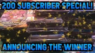200 SUBSCRIBER SPECIAL! ANNOUNCING THE GIVEAWAY WINNER! Getting AMAZING Pulls!