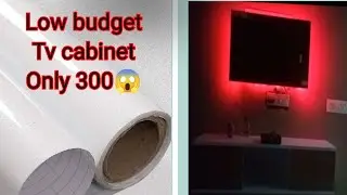 | DIY | simple tv unit cabinet design low budget 2023 #viral #youtube #tvcabinetdesign #cabinet