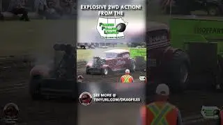 EXPLOSIVE 2WD ACTION FROM THE PRAIRIE PULLING LEAGUE ON NITROMANIAC TV!   #truckandtractorpulling