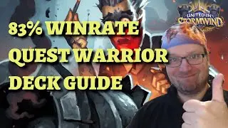 The BEST deck post nerfs? QUEST WARRIOR deck guide (Hearthstone United in Stormwind)