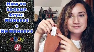 Как найти номера стилей и номера RN | Увеличьте продажи на eBay и Poshmark