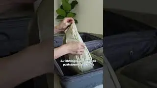Best Way To Compress Compression Travel Packing Cubes #howto #travelpackingcubes #organization