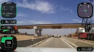 I35 bridge construction Billings exit