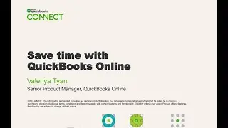Save time with QuickBooks Online