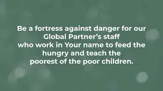 A Prayer for our Partners