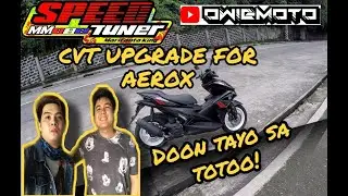 SPEEDTUNER BY MICKEY MAZO | CVT UPGRADE ON YAMAHA AEROX 155
