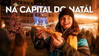 NATAL em ESTRASBURGO, França: MERCADOS e comidas TÍPICAS