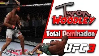EA SPORTS UFC 3 | MUST SEE TOP RANKED PS4 Player Rage Quit | Tyron Woodley Fight Strategy