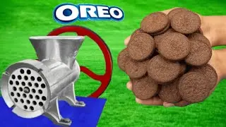 EXPERIMENT OREO COOKIE vs MEAT GRINDER