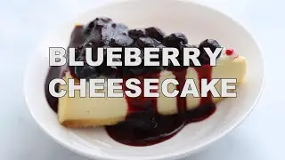 Low-carb Blueberry Cheesecake with Sunflower Seed Crust