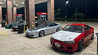S-Chassis Pop-up meet in Marietta Square
