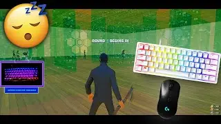 Leviathan Axe & John Wick | Fortnite Boxfights Gameplay 📦 Relaxing Keyboard ASMR 🎧😴