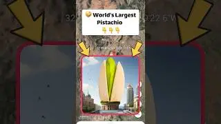 I found World's Largest Pistachio on Google Earth 🌎 and Google Maps #googleearth #googlemaps