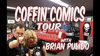 Tour Of COFFIN COMICS HQ Headquarters By Brian Pulido and The Home Of LADY DEATH!