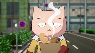 ONE PUNCH CAT   'Saitameow' the Hero   FanAnimation