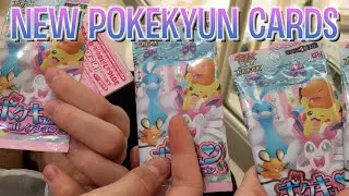 Opening NEW POKEKYUN SERIES Pokemon Cards with Einshine