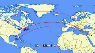 Newark Liberty International Airport (EWR) and Tel Aviv&rsquo;s Ben Gurion Airport (TLV) #travel #flight