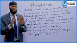 Midabbada Fardaha - Macalin Ahmed Daad.