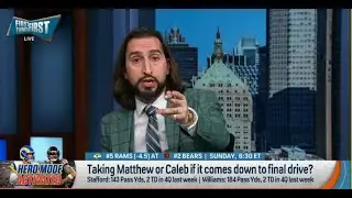 FIRST THINGS FIRST | Nick Wright CONFIDENT Stafford Has Been ELITE With Los Angeles Rams In Playoffs