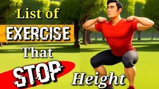 Exercise to Decrease HEIGHT at Home | stop height growth
