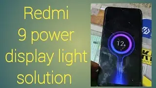 Redmi 9 Power display light solution
