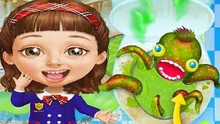 Funny School Cleaning Games For Children - Sweet Baby Girl Cleanup 6 - Fun Baby Care Kids Games