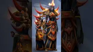 Steal THIS! Sanctified Fire Mage Transmog #wowtransmog  #wow #transmogrification #wowtww