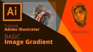 #adobeillustrator #imagegradient Adobe Illustrator CC (Basic) - Image Gradients