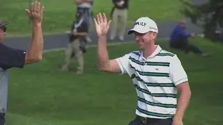 Vaughn Taylor holes fourth birdie in a row at AT&T Pebble Beach