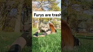 Furys are trash 🤨🥃 #shorts #jellybean #pngtuber #furry