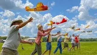 2023 Flying Aces Club Calendar  -  Model Airplanes in Action