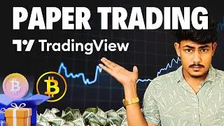 How to Do Paper Trading in TradingView (TradingView Me Paper Trading Kaise Kare) | Crypto Course