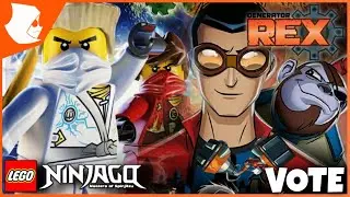 I Need Your Help... | VOTE: Ninjago vs. Generator Rex! [UPDATE VIDEO]