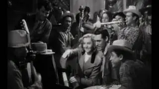 Cary Grant & Jean Arthur at the piano