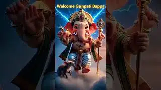 Cute Lord Ganesha idol walk 🥰 | Ganpati Bappa Morya Entry 🙏 Ganesh ji bhakti status #shorts #ganpati