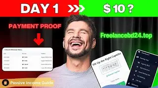 Work with Mobile Desktop & earn MONEY by Crypto, Bkash, Nagad | Online Income Bangla 2026 🔥