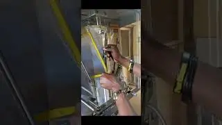 How to place film roll inside  pure water machine