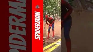 Spiderman Gets Hit in the Groin With a Brick