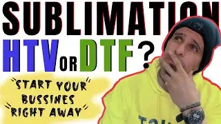 What&nbsp;heat transfer method to choose? dtf sublimation or htv/ right one for&nbsp;you