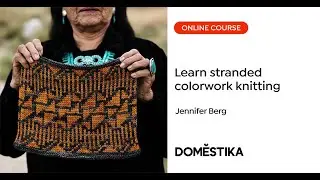 Stranded colorwork knitting - A course by Jennifer Berg | Domestika English