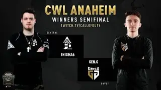 Enigma6 vs Gen.G | CWL Anaheim 2019 | Winners Semifinal