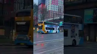 TPE class 397 and 185 double at Manchester Piccadilly