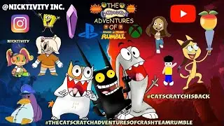 How the Catscratch series got linked into Crash Team Rumble #Catscratchisback