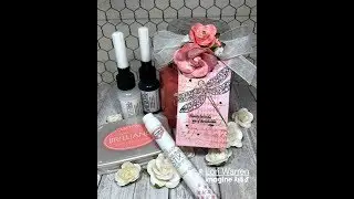 See How to Create Rose Gold Theme Gift Tag