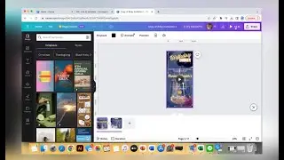 Editing Birthday Invitation Template with Canva #animatedinvitation #canvaediting