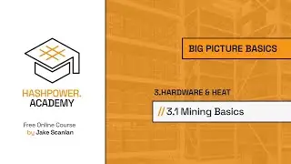 Bitcoin Course | Big Picture Basics 3.1 - Mining Basics