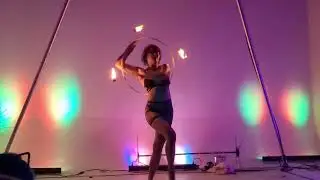 Fire Hoop Video from Fire Theater ATL - July 2023