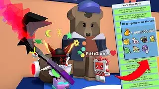Quest Dapper Bear do Ovo M&iacute;tico Bee Swarm Simulator Roblox | FittiGames