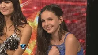 Showmatch 2014 - Las travesuras de la hija de Tinelli en la pista de Showmatch